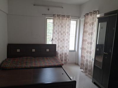 Bedroom Image of 1100 Sq.ft 2 BHK Apartment / Flat for rent in Runwal Seagull, Hadapsar Pune for Rs. 25000