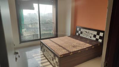 Bedroom Image of 1300 Sq.ft 2 BHK Apartment / Flat for rent in Parmeshwar Trident, Chandkheda Ahmedabad for Rs. 28000