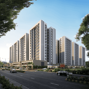 Image of 900 Sq.ft 3 BHK Apartment / Flat for sale in Shaligram Prime, South Bopal, Ahmedabad for Rs. 10000000