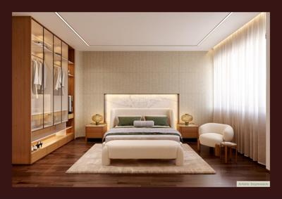 Bedroom Image of 2987 Sq.ft 4 BHK Apartment / Flat for sale in Safal Niwa, Shela Ahmedabad for Rs. 20000000