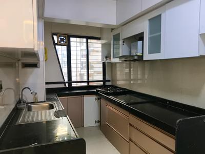 Kitchen Image of 1500 Sq.ft 3 BHK Apartment / Flat for rent in Lodha Palava Elite A To J, Palava Phase 2 Thane for Rs. 34999