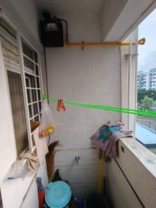Balcony Image of 747 Sq.ft 2 BHK Apartment / Flat for rent in Saheel I Trend Life Plus, Wakad Pune for Rs. 30000