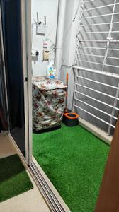 Balcony Image of 500 Sq.ft 1 BHK Apartment / Flat for sale in Shrachi Greenwood Park Extension, New Town Kolkata for Rs. 5000000