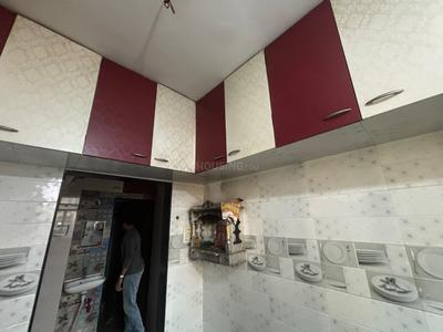 Kitchen Image of 690 Sq.ft 1 BHK Apartment / Flat for sale in Kulswamini Srushti Residency D Type Wing 3, Dombivli East Thane for Rs. 4600000