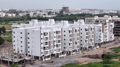 Image of 1215 Sq.ft 2 BHK Apartment / Flat for sale in Primark Eco Nest, Bhadurpalle, Hyderabad for Rs. 5800000