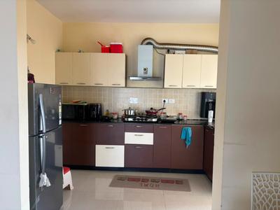 Kitchen Image of 1200 Sq.ft 2 BHK Apartment / Flat for rent in Plama Heights, Hennur Bengaluru for Rs. 45000