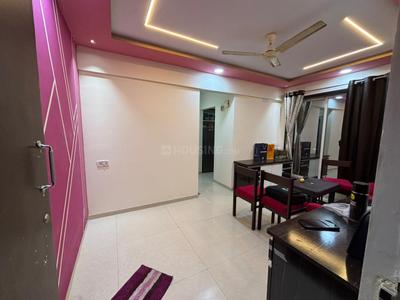 Hall Image of 500 Sq.ft 1 BHK Apartment / Flat for rent in Krishna Heights, Ghansoli Navi Mumbai for Rs. 40000