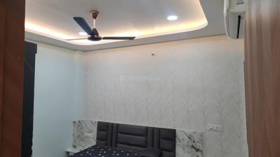 Bedroom Image of 500 Sq.ft 1 BHK Builder Floor for rent in Mahalakshmi Nagar Indore for Rs. 16500