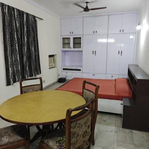 Hall Image of 550 Sq.ft 1 BHK Builder Floor for rent in Sector 36 Noida for Rs. 32000