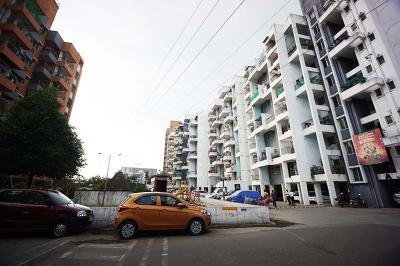 Building Image of 884 Sq.ft 2 BHK Apartment / Flat for sale in Moshi Pune for Rs. 5500000