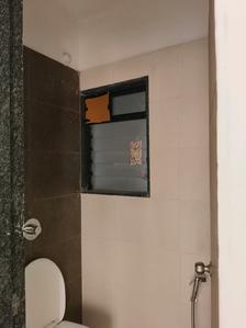 Common Bathroom Image of 630 Sq.ft 1 BHK Apartment / Flat for sale in Dynamic Crest Phase I Rimo Everest, Khidkali Thane for Rs. 4100000