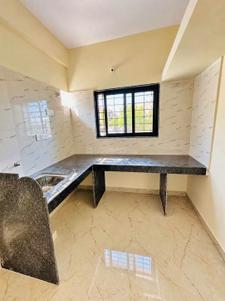 Kitchen Image of 800 Sq.ft 1 BHK Apartment / Flat for rent in Kalyani Nagar Pune for Rs. 26000