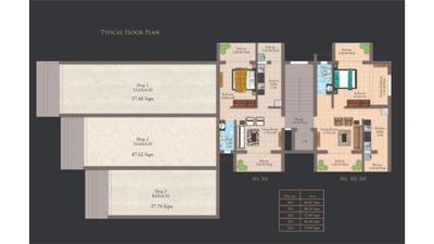 Image of 1100 Sq.ft 2 BHK Apartment / Flat for sale in Porvorim, Goa for Rs. 12700000