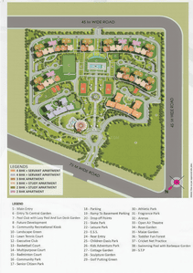 Image of 1024 Sq.ft 2 BHK Apartment / Flat for rent in Great Value Sharanam, Sector 107, Noida for Rs. 35000