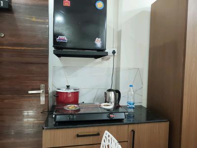 Kitchen Image of 250 Sq.ft 1 RK Apartment / Flat for rent in Kondapur Hyderabad for Rs. 19000