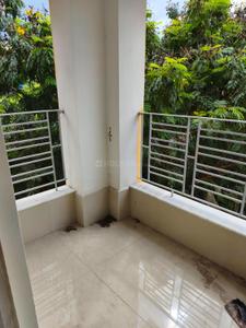 Balcony Image of 1240 Sq.ft 3 BHK Apartment / Flat for sale in Purbalok Kolkata for Rs. 6700000