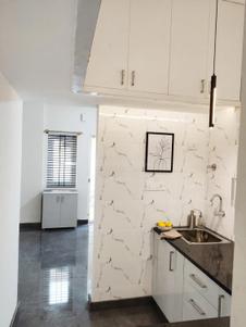 Kitchen Image of 550 Sq.ft 1 BHK Builder Floor for rent in Doddakannelli Bengaluru for Rs. 17500