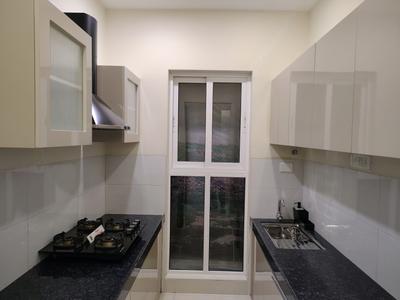 Kitchen Image of 777 Sq.ft 1 BHK Apartment / Flat for sale in Ashar Arize Tower B And C, Kalwa Thane for Rs. 9500000