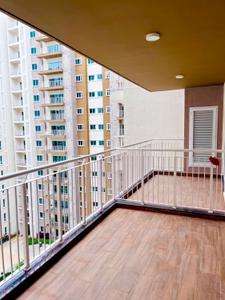 Balcony Image of 2700 Sq.ft 4 BHK Apartment / Flat for rent in L And T Olivia At Raintree Boulevard, Sahakara Nagar Bengaluru for Rs. 115000