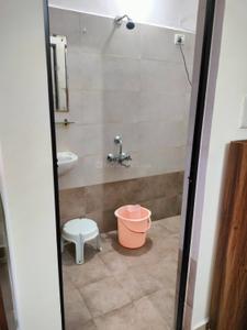 Bathroom Image of 500 Sq.ft 1 RK Independent House for rent in Indrapuri Bhopal for Rs. 8000