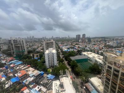 Balcony Image of 850 Sq.ft 2 BHK Apartment / Flat for rent in Multi Praneeta Heights, Borivali West Mumbai for Rs. 52000