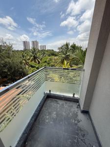 Balcony Image of 700 Sq.ft 1 BHK Apartment / Flat for rent in Whitefield Bengaluru for Rs. 28000