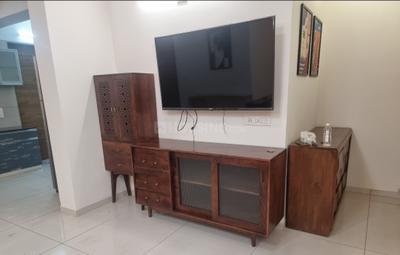 Hall Image of 2000 Sq.ft 4 BHK Apartment / Flat for rent in Earth Elegance, Bodakdev Ahmedabad for Rs. 100000