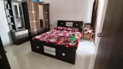 Bedroom Image of 750 Sq.ft 2 BHK Apartment / Flat for rent in Auralia Residency, Punawale Pune for Rs. 25000