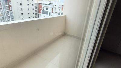 Balcony Image of 1300 Sq.ft 2 BHK Apartment / Flat for rent in Neknampur Hyderabad for Rs. 35000