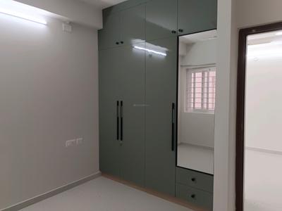 Bedroom Image of 1530 Sq.ft 3 BHK Apartment / Flat for rent in Vijay RVs Sai Vanamali, Miyapur Hyderabad for Rs. 45000