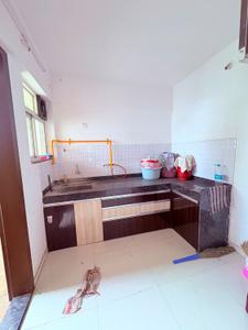 Kitchen Image of 850 Sq.ft 2 BHK Apartment / Flat for sale in Majestique Oasis, Wagholi Pune for Rs. 4900000