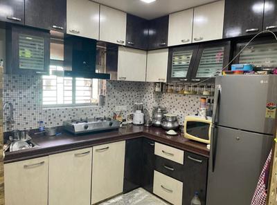 Kitchen Image of 780 Sq.ft 2 BHK Apartment / Flat for sale in Botanical Garden Area Howrah for Rs. 3200000