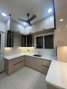 Kitchen Image of 1605 Sq.ft 3 BHK Apartment / Flat for rent in Candeur Crescent, Nallagandla Hyderabad for Rs. 48000