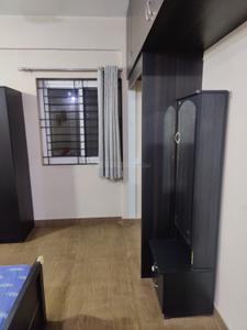 Bedroom Image of 1400 Sq.ft 3 BHK Apartment / Flat for rent in Aries Lakeview, Jakkur Bengaluru for Rs. 60000