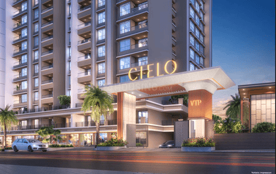 Image of 1197 Sq.ft 2 BHK Apartment / Flat for sale in Cielo by VTP Luxe, Bavdhan, Pune for Rs. 10300000