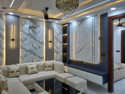 Living Room Image of 900 Sq.ft 3 BHK Apartment / Flat for sale in Dwarka Mor New Delhi for Rs. 7200000