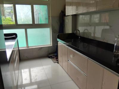 Kitchen Image of 873 Sq.ft 2 BHK Apartment / Flat for sale in The Atmosphere, Mulund West Mumbai for Rs. 18500000