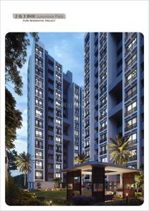 Image of 1070 Sq.ft 2 BHK Apartment / Flat for sale in Dindoli, Surat for Rs. 2861000