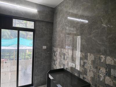 Kitchen Image of 900 Sq.ft 1 BHK Apartment / Flat for rent in Rosa Gardenia, Kasarvadavali Thane for Rs. 22006