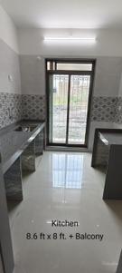 Kitchen Image of 570 Sq.ft 1 BHK Apartment / Flat for sale in Nirvana Gardens Phase 1 Wing A Ivana, Kalyan West Kalyan for Rs. 4900000