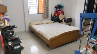 Bedroom Image of 950 Sq.ft 2 BHK Apartment / Flat for sale in Manjalpur Vadodara for Rs. 3500000