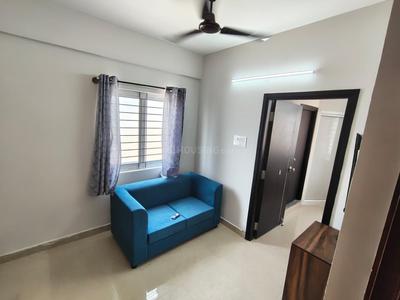 Hall Image of 550 Sq.ft 1 BHK Independent House for rent in Marathahalli Bengaluru for Rs. 21000