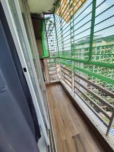 Balcony Image of 1250 Sq.ft 2 BHK Apartment / Flat for rent in Triveni Laurel, Kalyan West Kalyan for Rs. 29000