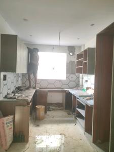 Kitchen Image of 1292 Sq.ft 3 BHK Builder Floor for sale in Urban Blossom, Green Field Colony Faridabad for Rs. 13150000