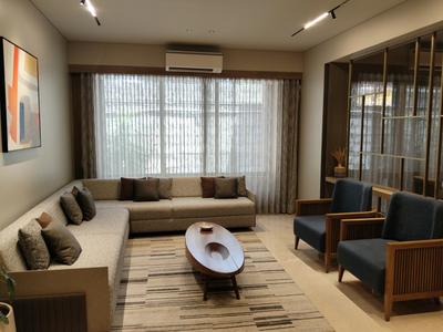Living Room Image of 1750 Sq.ft 3 BHK Apartment / Flat for sale in Serene Sparkles, Bopal Ahmedabad for Rs. 8350000