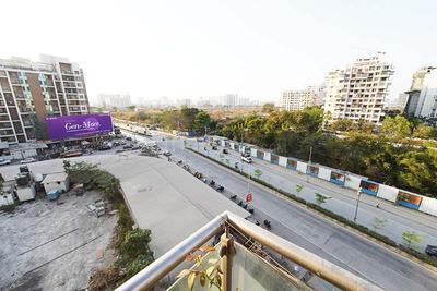 Balcony Image of 991 Sq.ft 2 BHK Apartment / Flat for sale in Wakad Pune for Rs. 7500000
