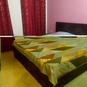 Bedroom Image of 1400 Sq.ft 2 BHK Builder Floor for rent in Sector 46 Gurgaon for Rs. 40000