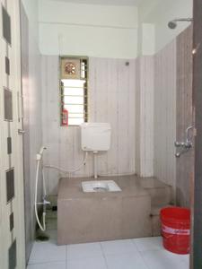 Common Bathroom Image of 1335 Sq.ft 3 BHK Apartment / Flat for sale in Agrasain Nagar Complex, Liluah Howrah for Rs. 6800000