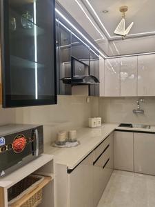 Kitchen Image of 810 Sq.ft 3 BHK Apartment / Flat for sale in Dwarka Mor New Delhi for Rs. 5600000