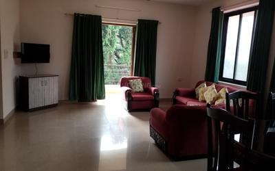 Hall Image of 2207 Sq.ft 3 BHK Apartment / Flat for rent in Panjim Goa for Rs. 38000